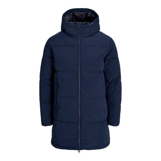 Jack & Jones Jas winter Surface Long Puffer Blauw - Image 1