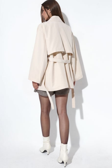 Dubbelzijdige Bovenkleding Met Riem - Image 3