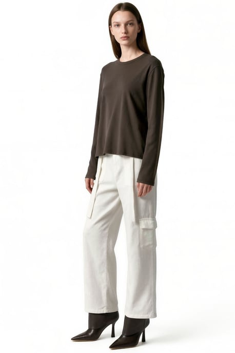 Katoenen Stretch Blouse - Image 2