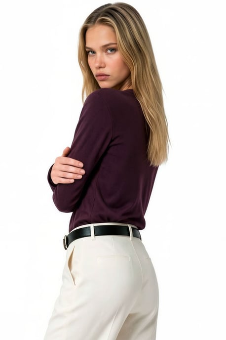 Katoenen Stretch Blouse - Image 3