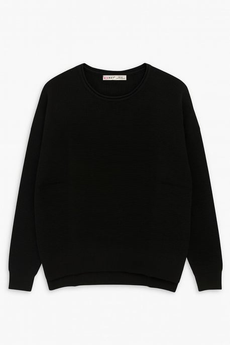Bootnekk Relaxed Fit Trui - Image 1