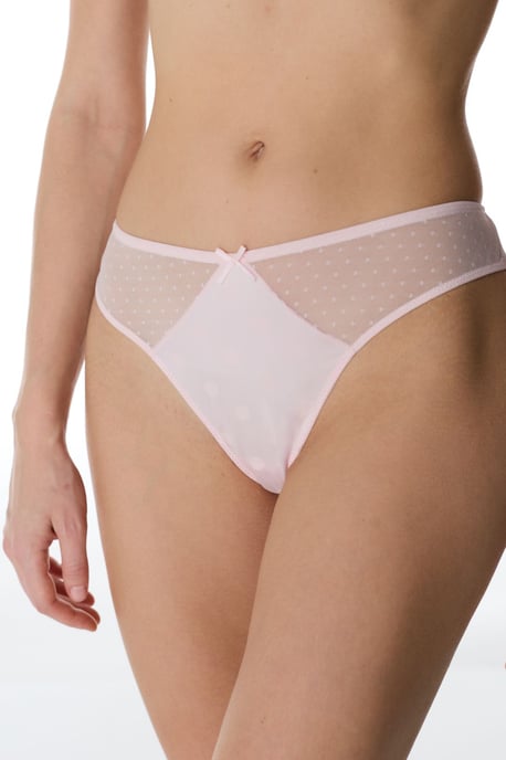 Dot Satijn Braziliaanse String - Image 1