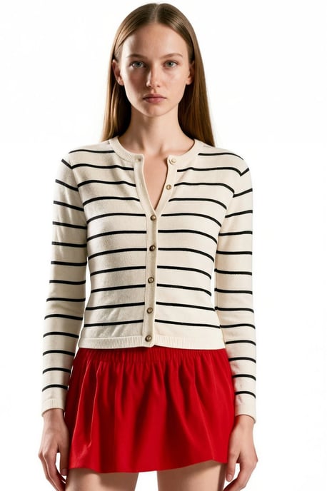 Dames Gebreide Cardigan - Image 3