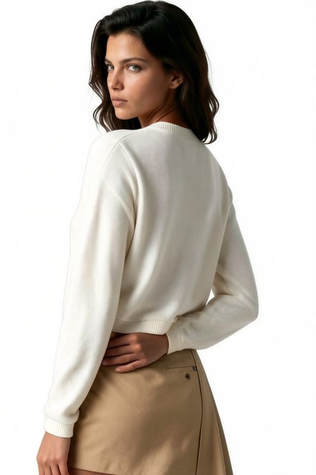Dames Gebreide Vest - Image 4