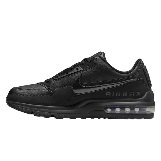 Nike Air Max-sportschoenen voor heren van gecoat leer (Drievoudig zwart) - Image 3