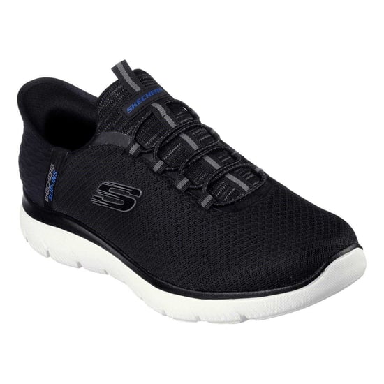 Skechers Mens Summits - Hoge Slip-In-sportschoenen (Zwart, Wit) - Image 5