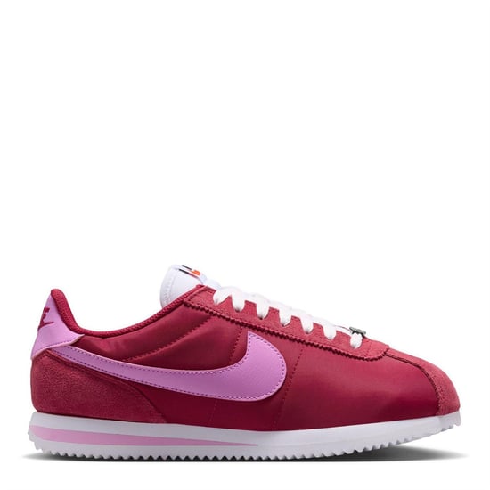 Nike Cortez-suède sneakers voor dames (Rood/Roze) - Image 1