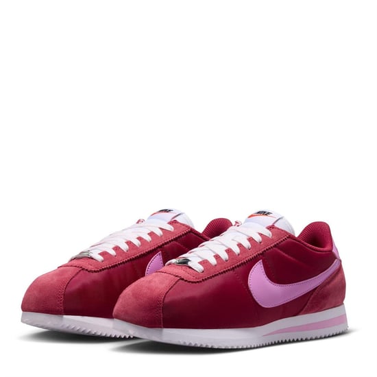 Nike Cortez-suède sneakers voor dames (Rood/Roze) - Image 3