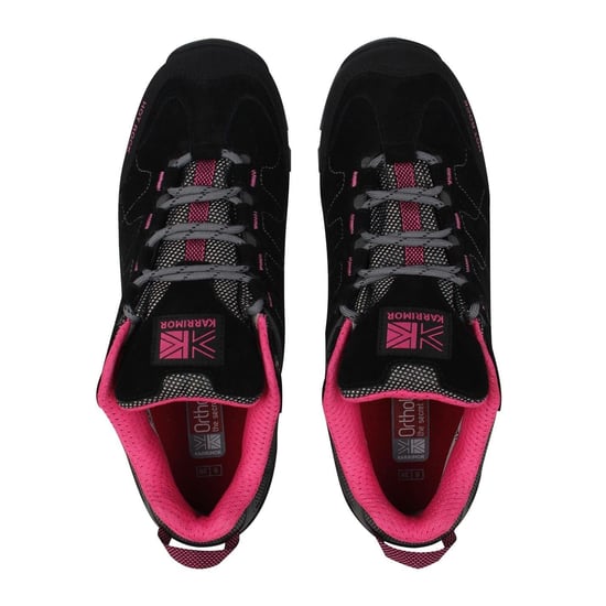 Karrimor Dames/Dames Hot Rock Suede Waterdichte Wandelschoenen (Zwart/roze) - Image 5