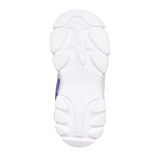 Lacoste Kinderschoenen L003 Neo Suede, stevige platte sneakers (Lichtblauw) - Image 4