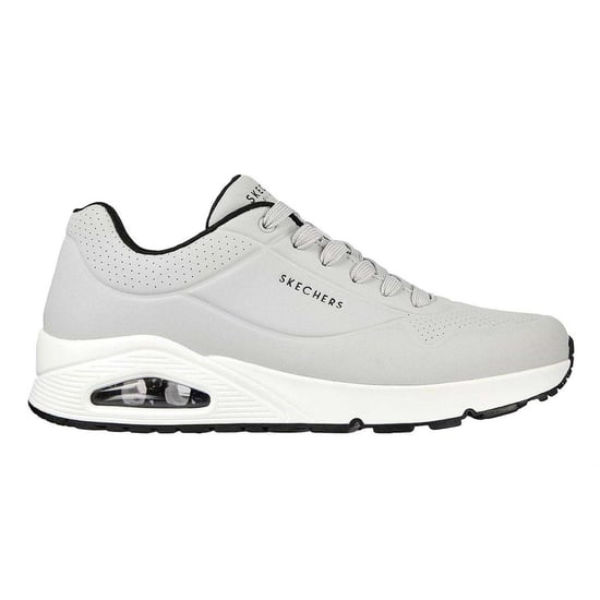 Skechers Uno Stand On Air Skech-Air sportschoenen voor heren (Lichtgrijs) - Image 1