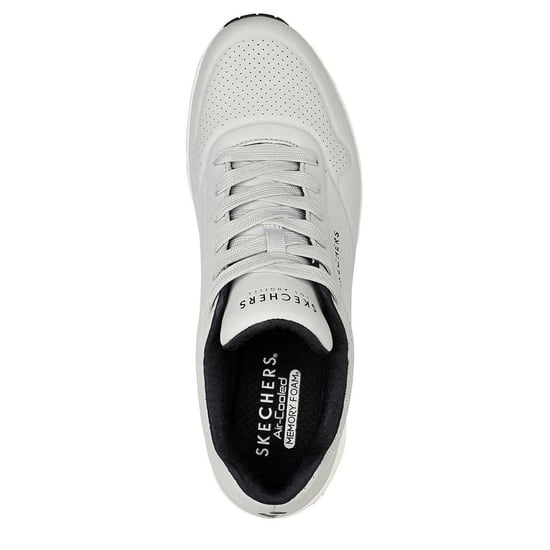 Skechers Uno Stand On Air Skech-Air sportschoenen voor heren (Lichtgrijs) - Image 3