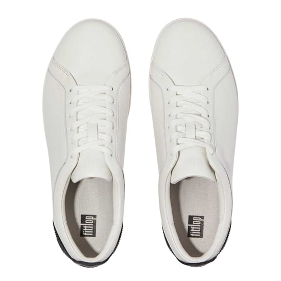 FitFlop Crysta-leren schoenen voor dames (Wit) - Image 3