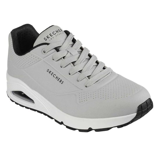Skechers Uno Stand On Air Skech-Air sportschoenen voor heren (Lichtgrijs) - Image 5