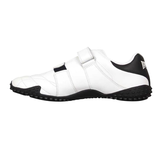 Lonsdale Leren sportschoenen voor heren van Fulham (Wit, Marine) - Image 3