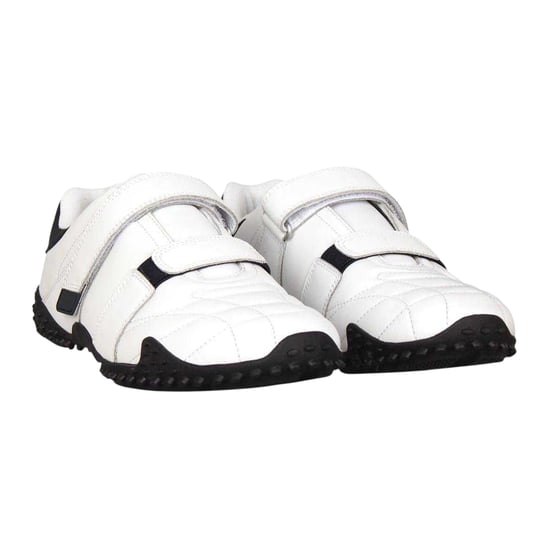 Lonsdale Leren sportschoenen voor heren van Fulham (Wit, Marine) - Image 5