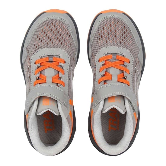 Karrimor Tempo Trail-trainingsschoenen voor jongens (Grijs/Oranje) - Image 4