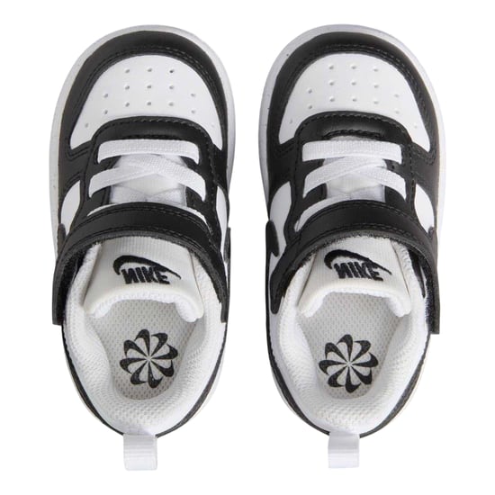 Nike Borough leren sportschoenen voor kinderen/jongeren (Panda) - Image 4