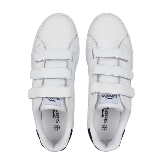Slazenger Sportschoenen voor heren met 3-punts-sluiting (Wit, Marine) - Image 4