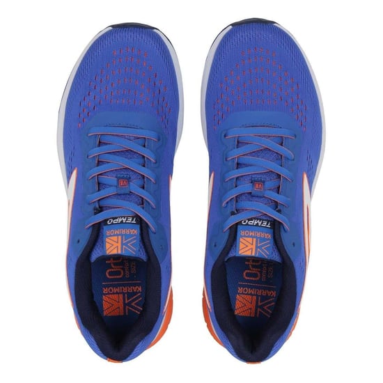 Karrimor Tempo-hardloopschoenen voor heren (Blauw/oranje) - Image 4