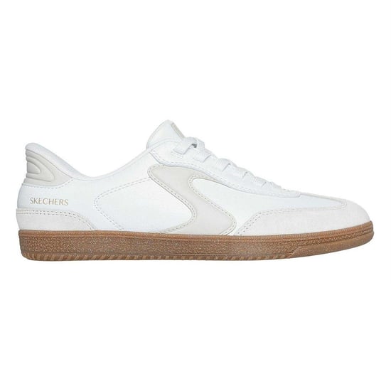 Skechers Platte sneakers van suède voor dames (Wit) - Image 1