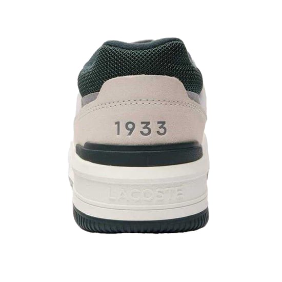 Lacoste Lineshot leren sportschoenen voor heren die geen strepen achterlaten (Wit) - Image 2