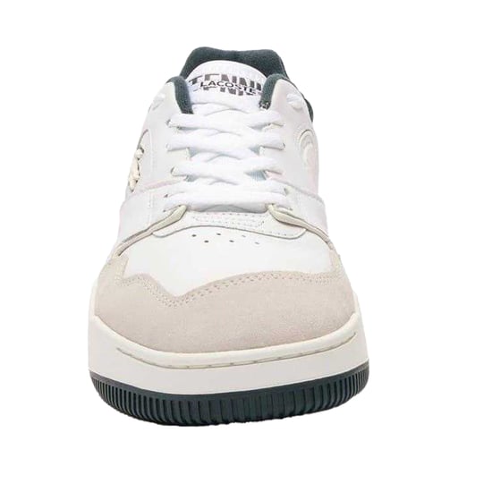 Lacoste Lineshot leren sportschoenen voor heren die geen strepen achterlaten (Wit) - Image 5