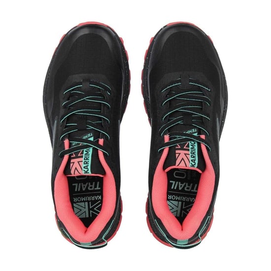 Karrimor Tempo-trailhardloopschoenen voor dames (Zwart/roze) - Image 4