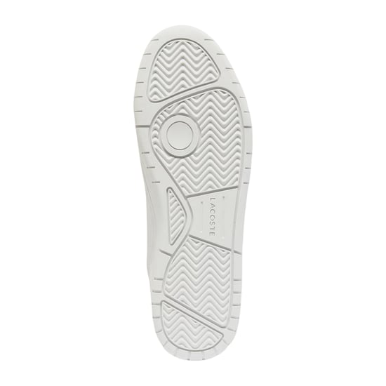 Lacoste Heren Court Cage Leren Trainers (Wit) - Image 4