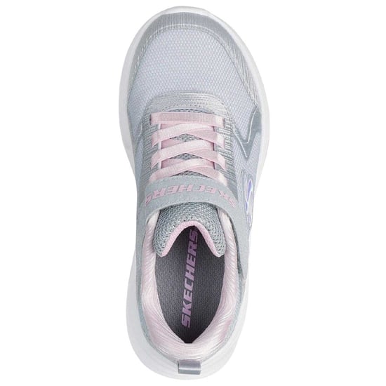 Skechers Glitter-sportschoenen voor kinderen (GRIJS/PINK) - Image 3