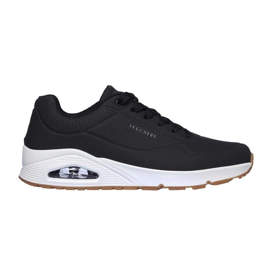 Skechers Uno Stand On Air Skech-Air sportschoenen voor heren (Zwart, Wit) - Image 1
