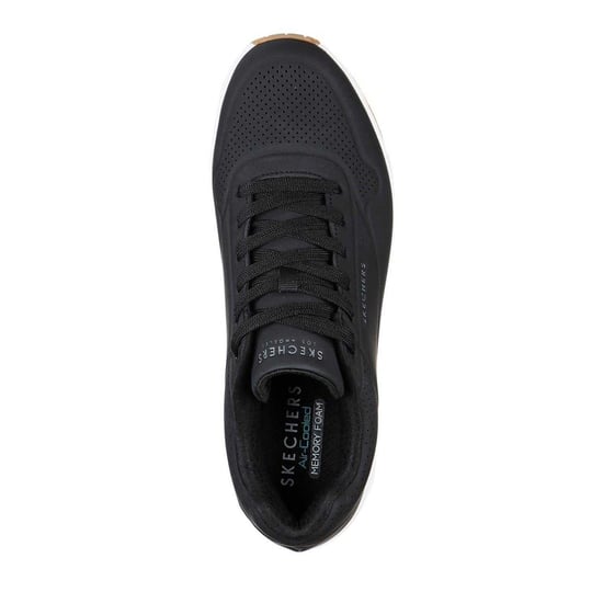 Skechers Uno Stand On Air Skech-Air sportschoenen voor heren (Zwart, Wit) - Image 3