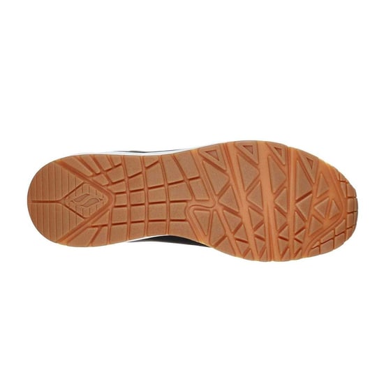 Skechers Uno Stand On Air Skech-Air sportschoenen voor heren (Zwart, Wit) - Image 4