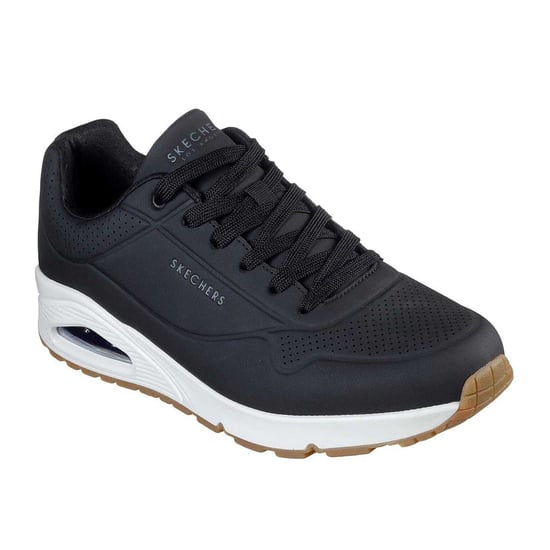 Skechers Uno Stand On Air Skech-Air sportschoenen voor heren (Zwart, Wit) - Image 5