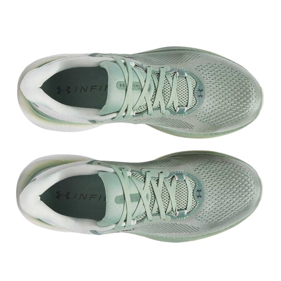 Under Armour Infinite Pro 2 sportschoenen met demping voor heren (Groen, Zwart) - Image 3