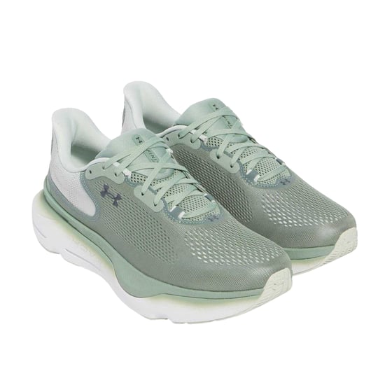 Under Armour Infinite Pro 2 sportschoenen met demping voor heren (Groen, Zwart) - Image 4