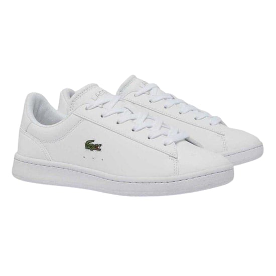 Lacoste Carnaby Pro leren sportschoenen voor kinderen (Wit) - Image 3