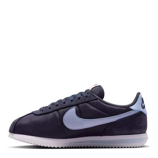 Nike Cortez-suède sneakers voor dames (Marine, Wit) - Image 2