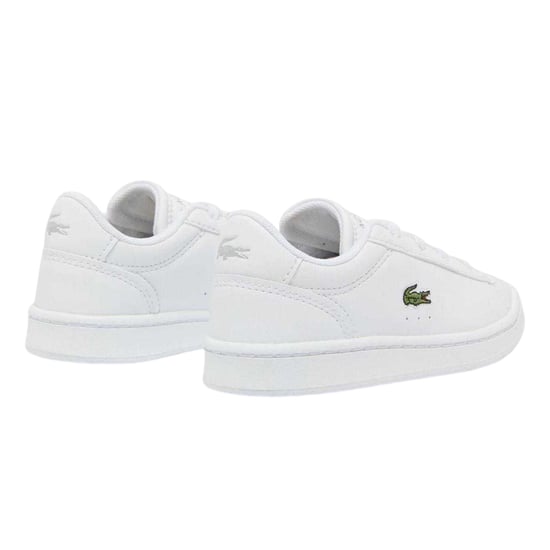 Lacoste Kindersneakers met geborduurd logo uit de Carnaby-collectie (Wit) - Image 2