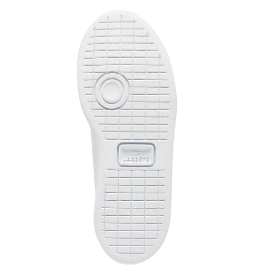 Lacoste Kindersneakers met geborduurd logo uit de Carnaby-collectie (Wit) - Image 4