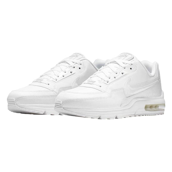 Nike Air Max-sportschoenen voor heren van gecoat leer (Wit) - Image 4