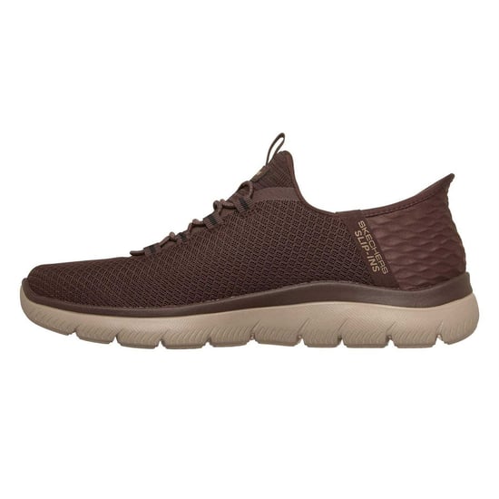 Skechers Mens Summits - Hoge Slip-In-sportschoenen (Chocolade) - Image 2