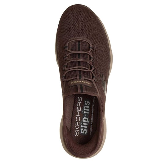 Skechers Mens Summits - Hoge Slip-In-sportschoenen (Chocolade) - Image 3