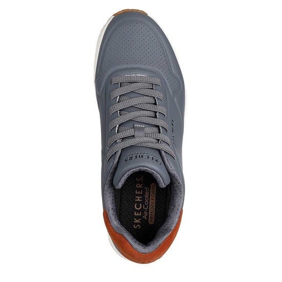 Skechers Uno Stand On Air Skech-Air sportschoenen voor heren (Houtskool) - Image 3