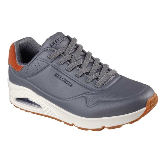Skechers Uno Stand On Air Skech-Air sportschoenen voor heren (Houtskool) - Image 5
