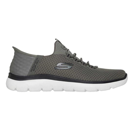 Skechers Mens Summits - Hoge Slip-In-sportschoenen (Olijf) - Image 1