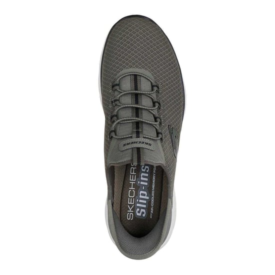 Skechers Mens Summits - Hoge Slip-In-sportschoenen (Olijf) - Image 3