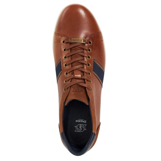 Dune London Trint canvas sportschoenen voor heren (Tan) - Image 3