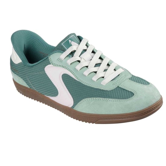 Skechers Platte sneakers van suède voor dames (Munt) - Image 5
