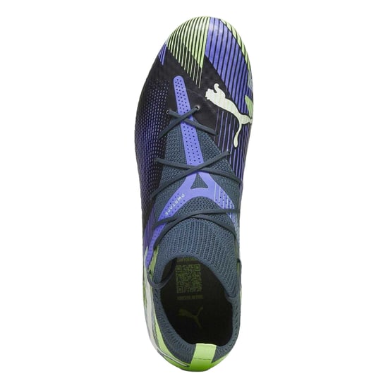 Puma Heren Ultra Match Stevige Grond Voetbalschoenen (Vorstgrijs) - Image 3